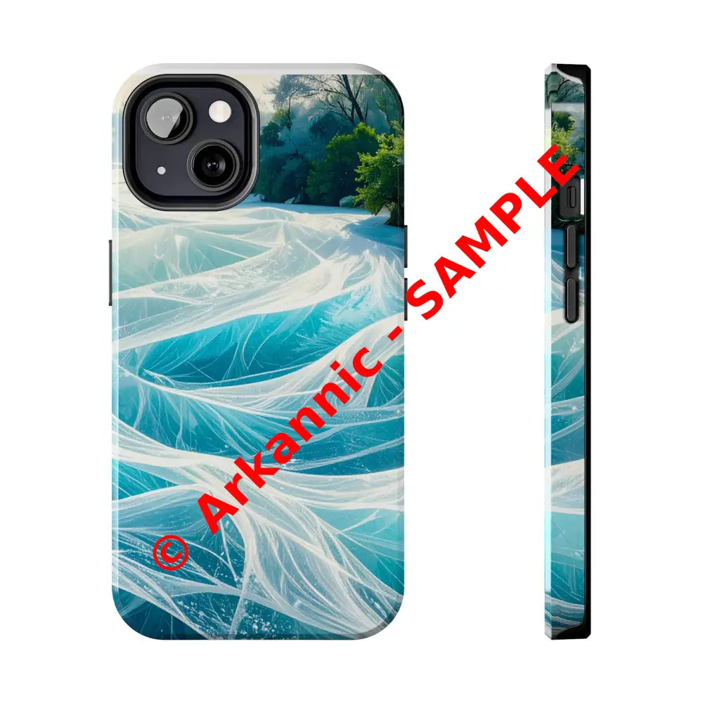 Ocean Waves Tough Phone Case | Protective Cover Beach Lover Gift Summer Vibe Accessory Unique Phone Protector Nature