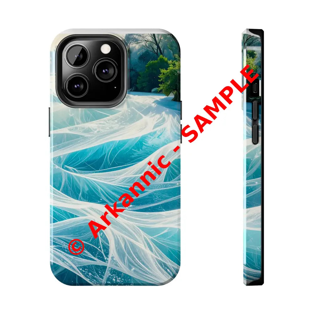 Ocean Waves Tough Phone Case | Protective Cover Beach Lover Gift Summer Vibe Accessory Unique Phone Protector Nature