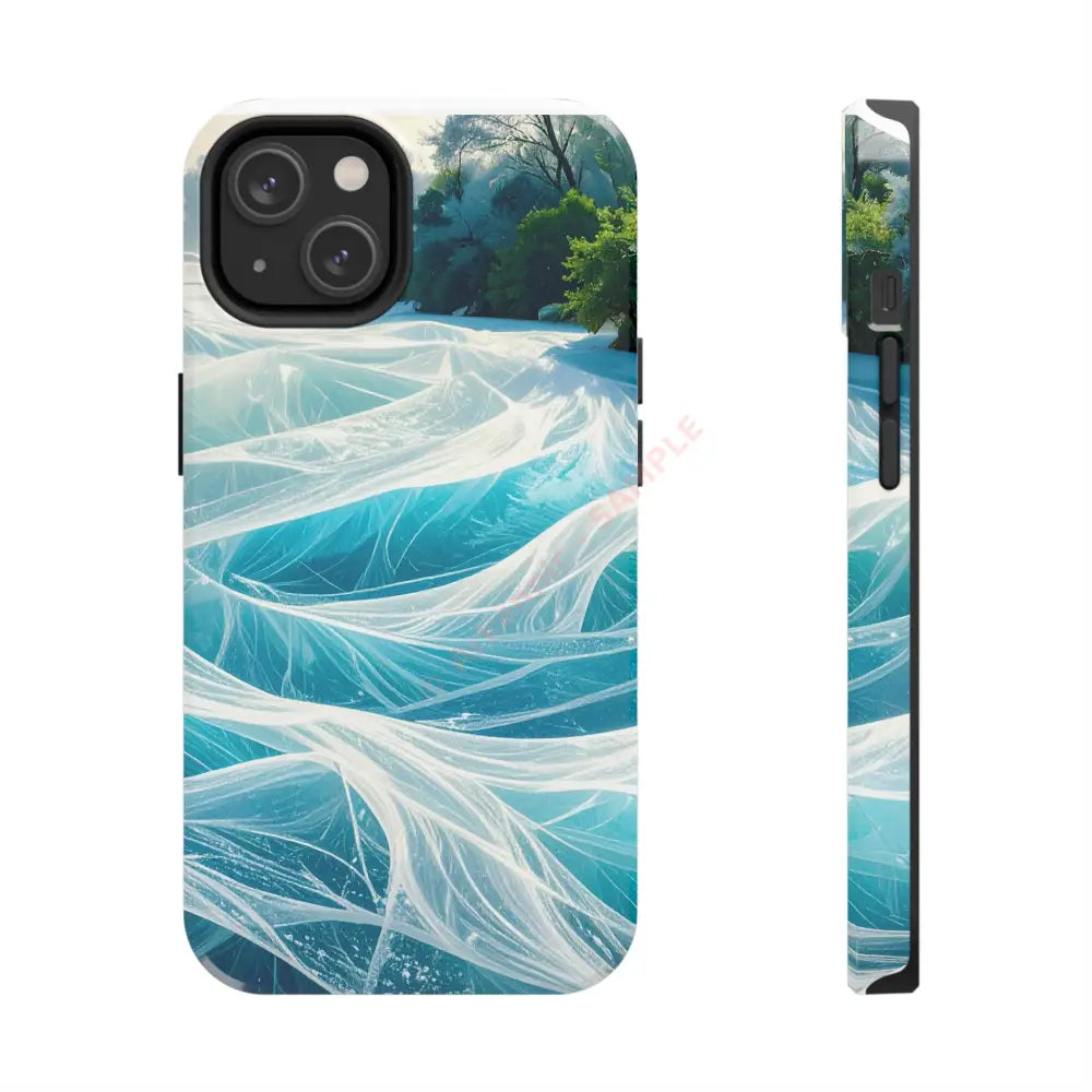 Ocean Waves Tough Phone Case | Protective Cover Beach Lover Gift Summer Vibe Accessory Unique Phone Protector Nature