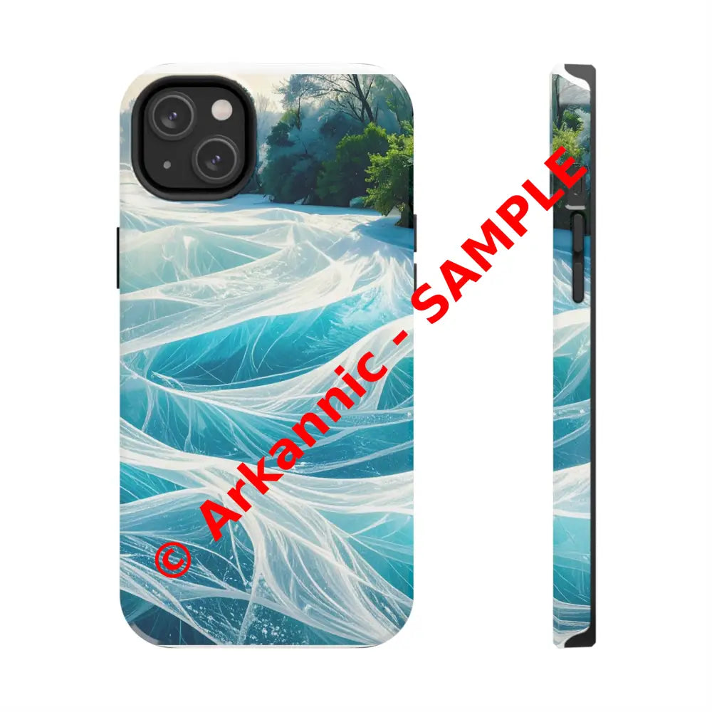 Ocean Waves Tough Phone Case | Protective Cover Beach Lover Gift Summer Vibe Accessory Unique Phone Protector Nature