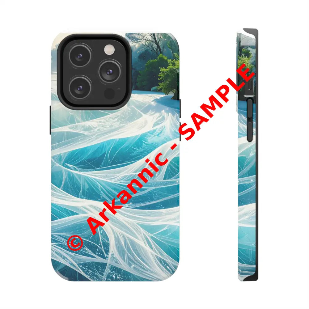 Ocean Waves Tough Phone Case | Protective Cover Beach Lover Gift Summer Vibe Accessory Unique Phone Protector Nature