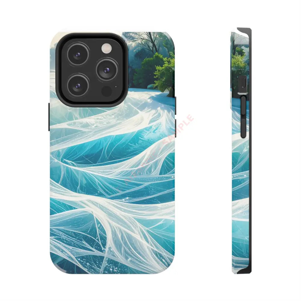 Ocean Waves Tough Phone Case | Protective Cover Beach Lover Gift Summer Vibe Accessory Unique Phone Protector Nature