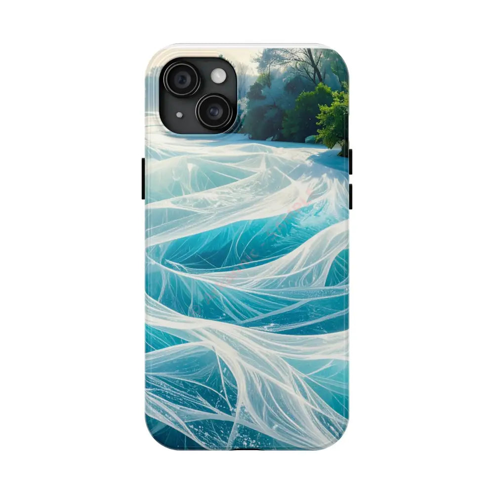 Ocean Waves Tough Phone Case | Protective Cover Beach Lover Gift Summer Vibe Accessory Unique Phone Protector Nature