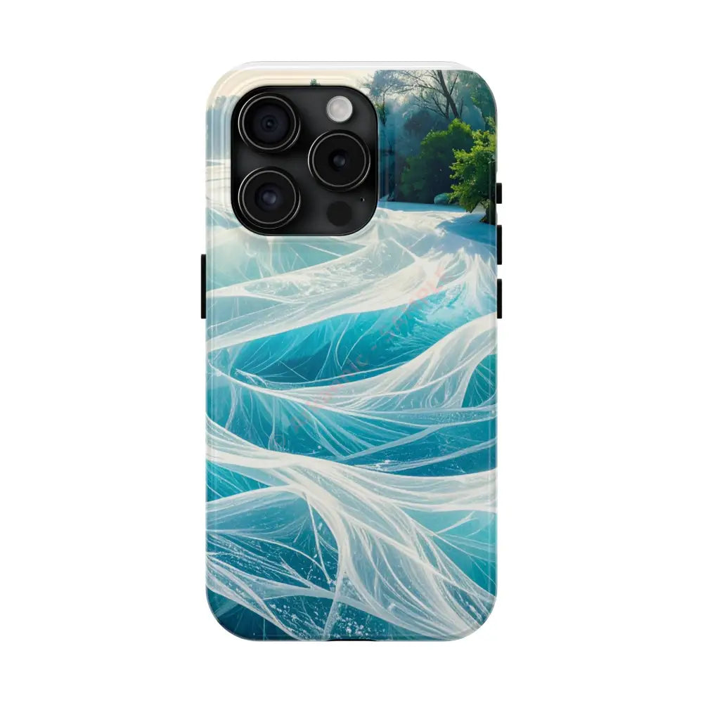 Ocean Waves Tough Phone Case | Protective Cover Beach Lover Gift Summer Vibe Accessory Unique Phone Protector Nature