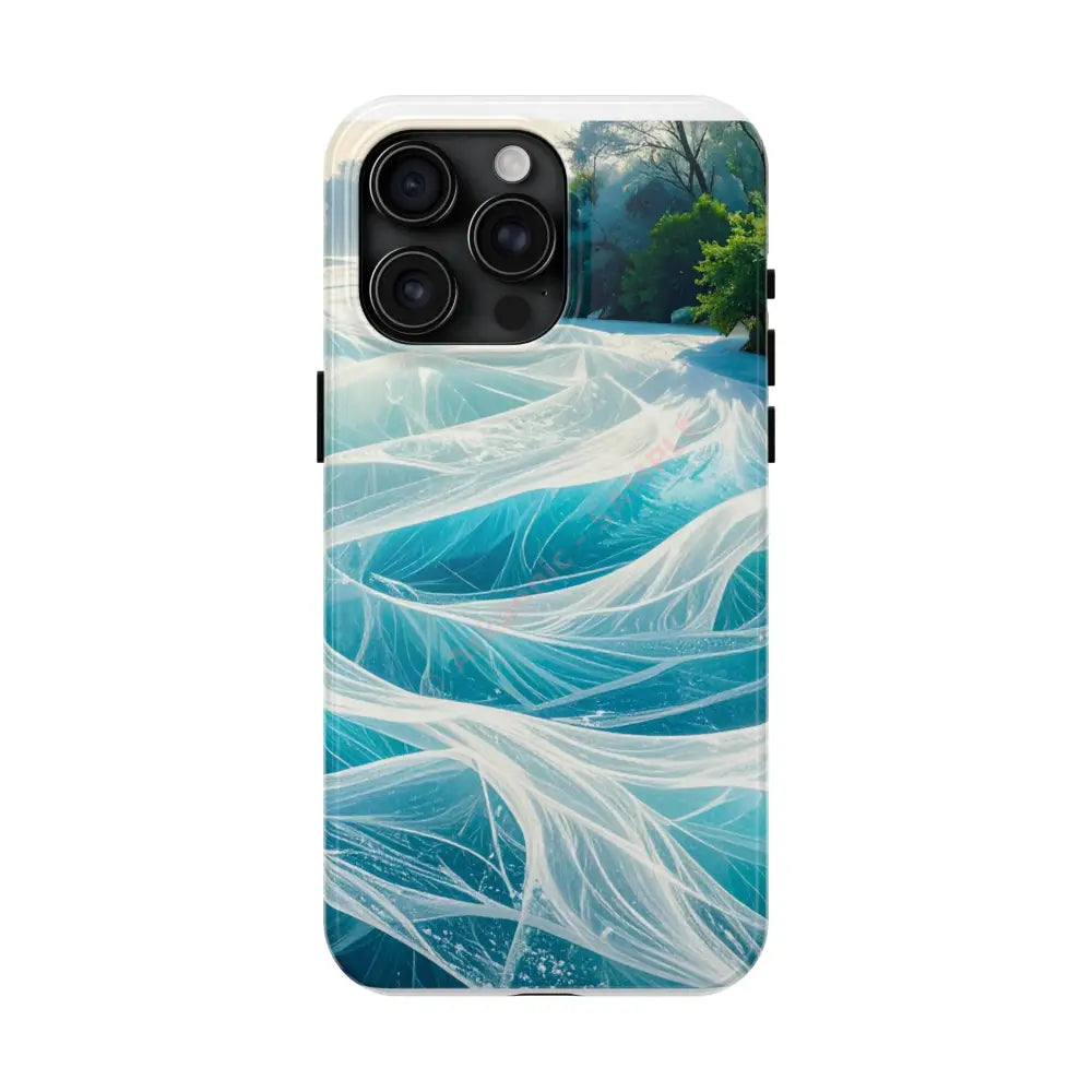 Ocean Waves Tough Phone Case | Protective Cover Beach Lover Gift Summer Vibe Accessory Unique Phone Protector Nature