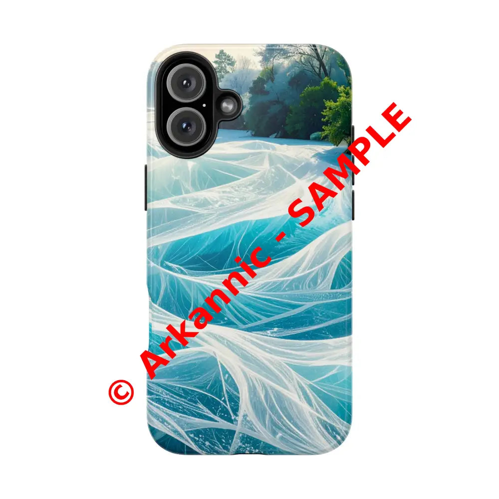 Ocean Waves Tough Phone Case | Protective Cover Beach Lover Gift Summer Vibe Accessory Unique Phone Protector Nature