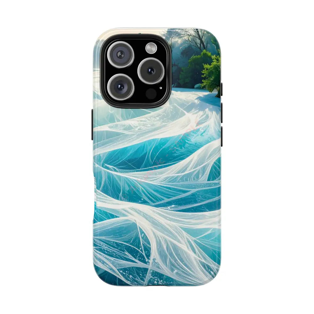 Ocean Waves Tough Phone Case | Protective Cover Beach Lover Gift Summer Vibe Accessory Unique Phone Protector Nature