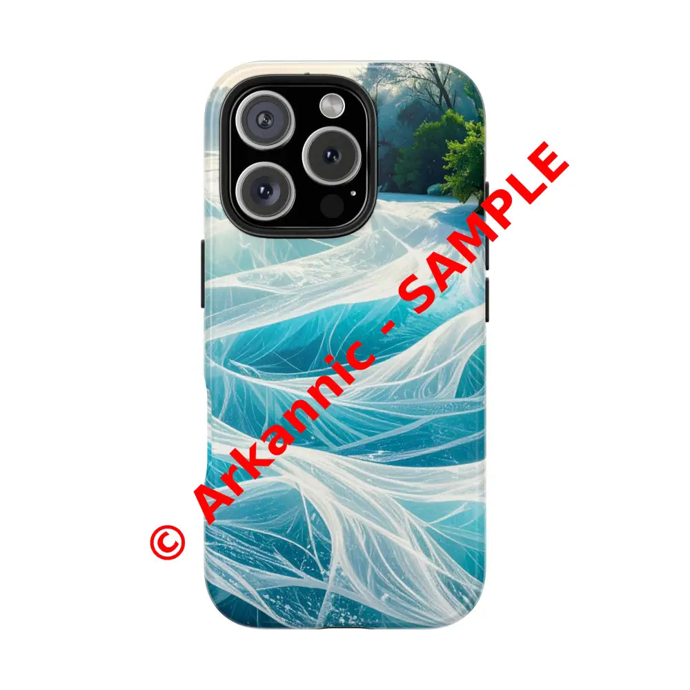 Ocean Waves Tough Phone Case | Protective Cover Beach Lover Gift Summer Vibe Accessory Unique Phone Protector Nature