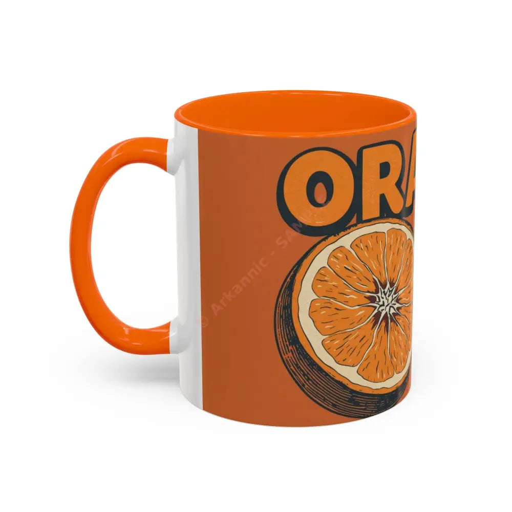 Orange You Glad Coffee Mug | Funny Orange Design | Bright & Playful Mug for Coffee Lovers Mug