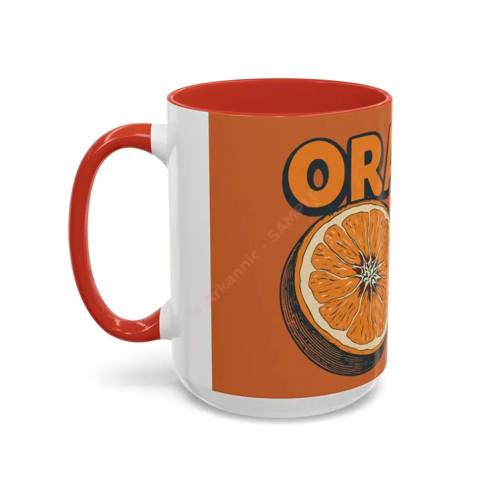 Orange You Glad Coffee Mug | Funny Orange Design | Bright & Playful Mug for Coffee Lovers Mug