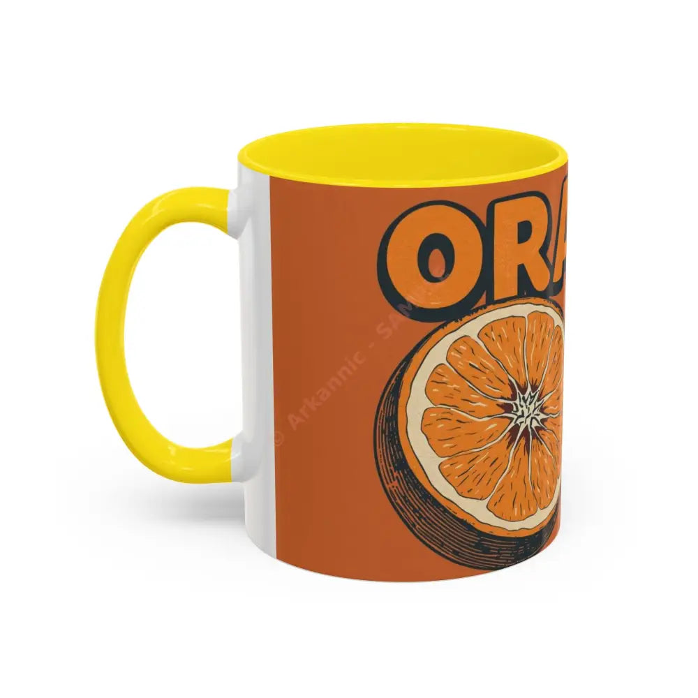 Orange You Glad Coffee Mug | Funny Orange Design | Bright & Playful Mug for Coffee Lovers Mug