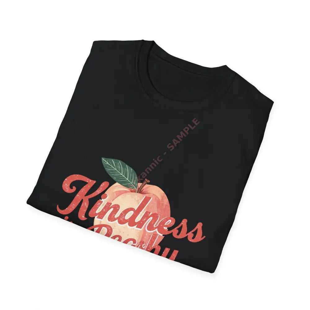 Peach T-shirt Positive Vibes Tee Casual Wear Gift for Friends Summer Style Motivational Apparel T-Shirt