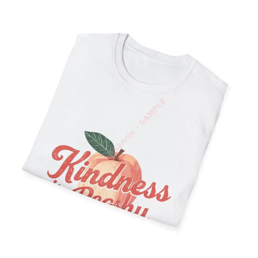 Peach T-shirt Positive Vibes Tee Casual Wear Gift for Friends Summer Style Motivational Apparel T-Shirt