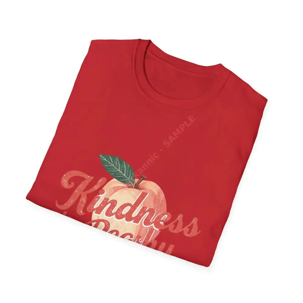 Peach T-shirt Positive Vibes Tee Casual Wear Gift for Friends Summer Style Motivational Apparel T-Shirt