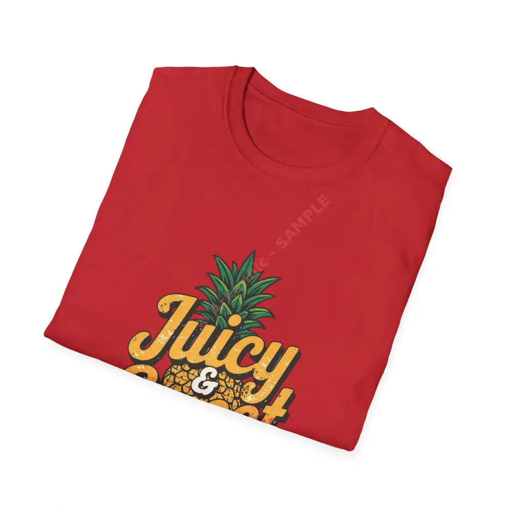 Pineapple T-shirt with tropical retro display font Positive Vibes Tee Casual Wear Gift for Friends Summer Style