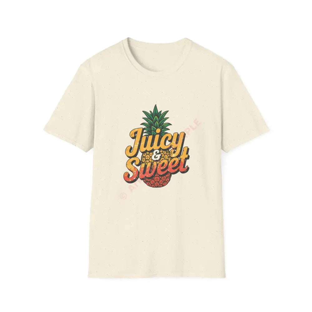 Pineapple T-shirt with tropical retro display font Positive Vibes Tee Casual Wear Gift for Friends Summer Style
