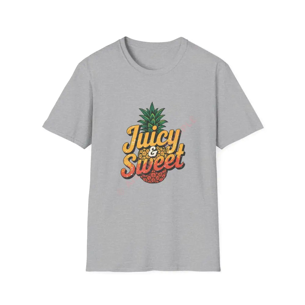 Pineapple T-shirt with tropical retro display font Positive Vibes Tee Casual Wear Gift for Friends Summer Style