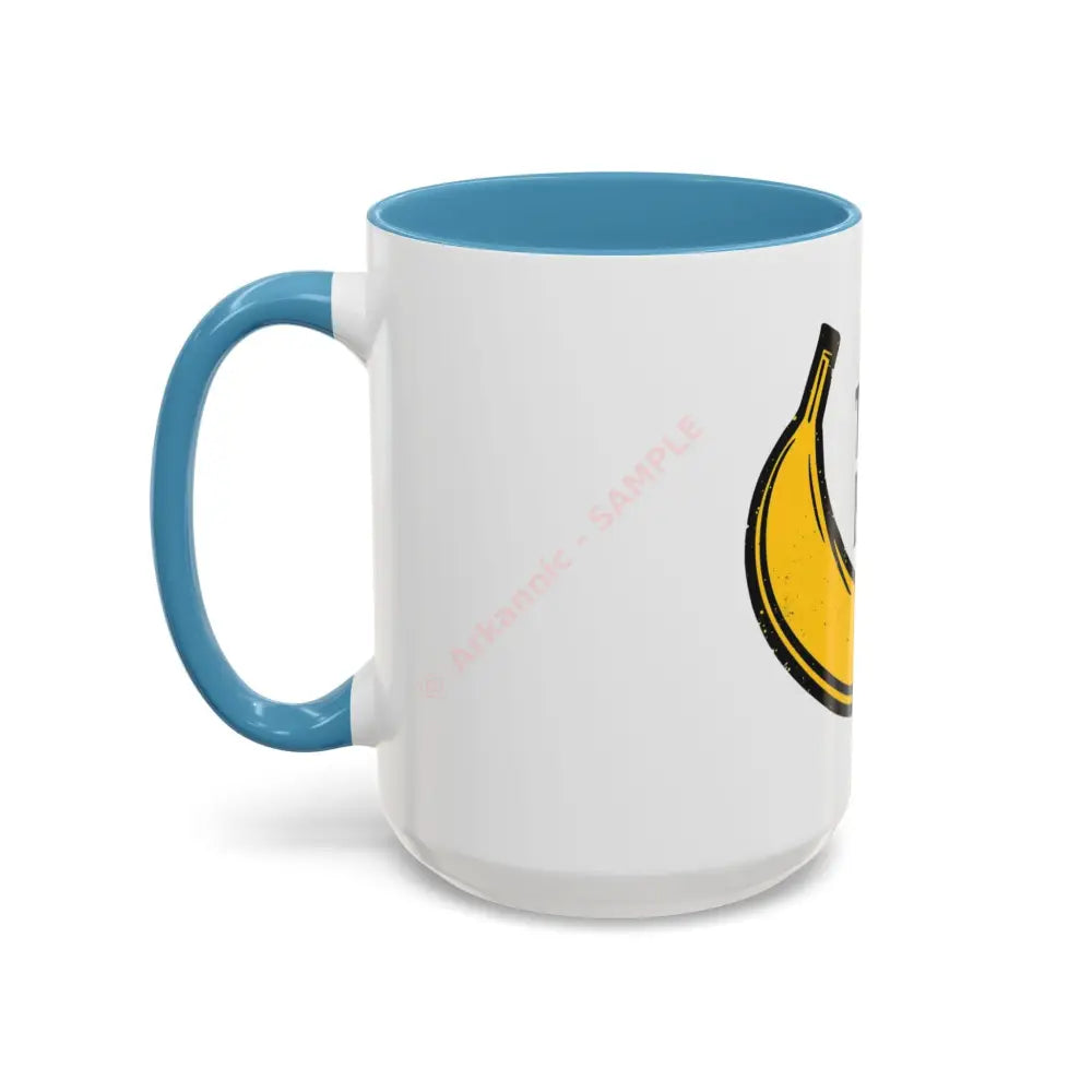 Playful Banana Accent Coffee Mug - That’s Bananas! Gift for Coffee Lovers Fun Kitchenware Quirky Kitchen Decor Birthday