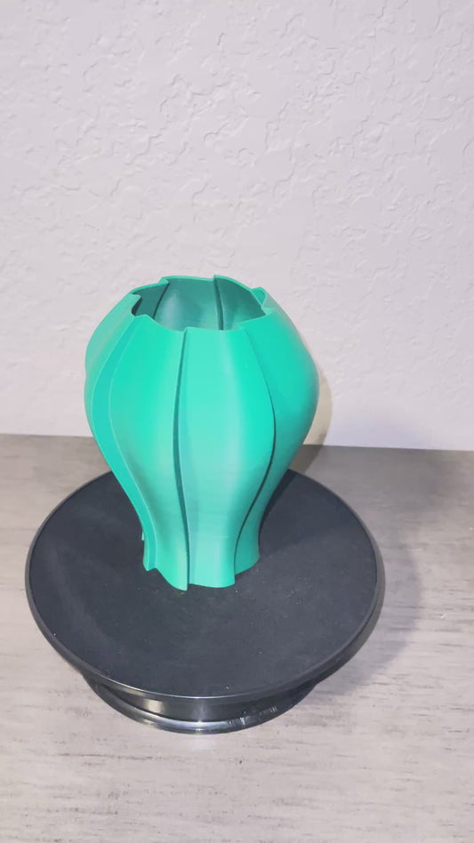 Windmill Vase Small Green