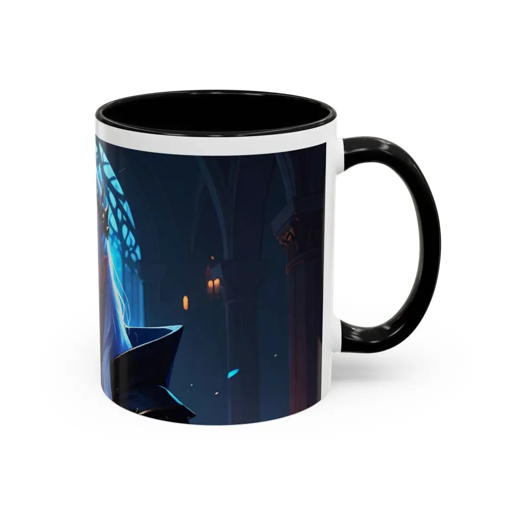 Regal Sorceress - Fantasy Art Drinkware Galactic Gift for Dog Lovers Celestial Home Decor Unique Art Mug Mug