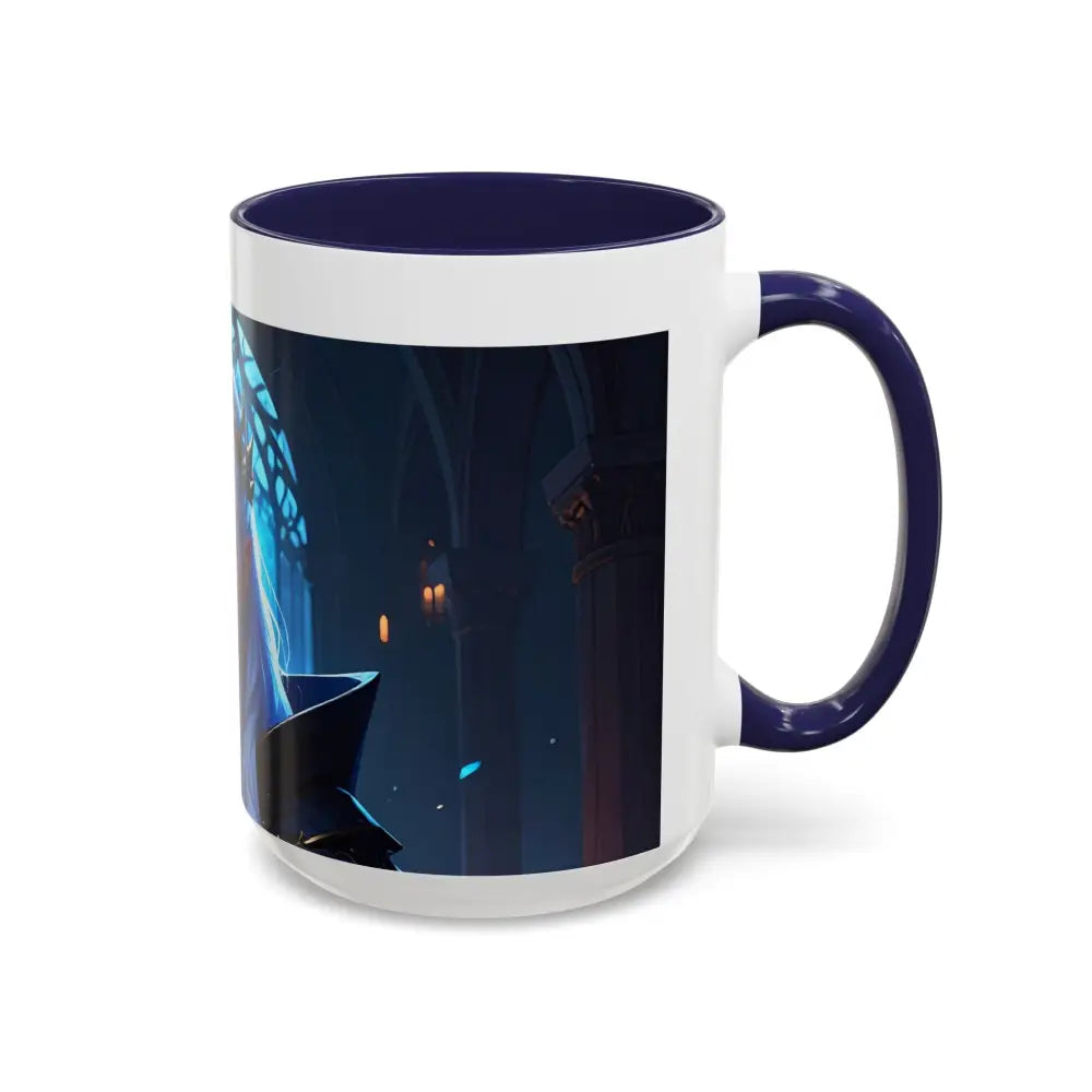 Regal Sorceress - Fantasy Art Drinkware Galactic Gift for Dog Lovers Celestial Home Decor Unique Art Mug Mug