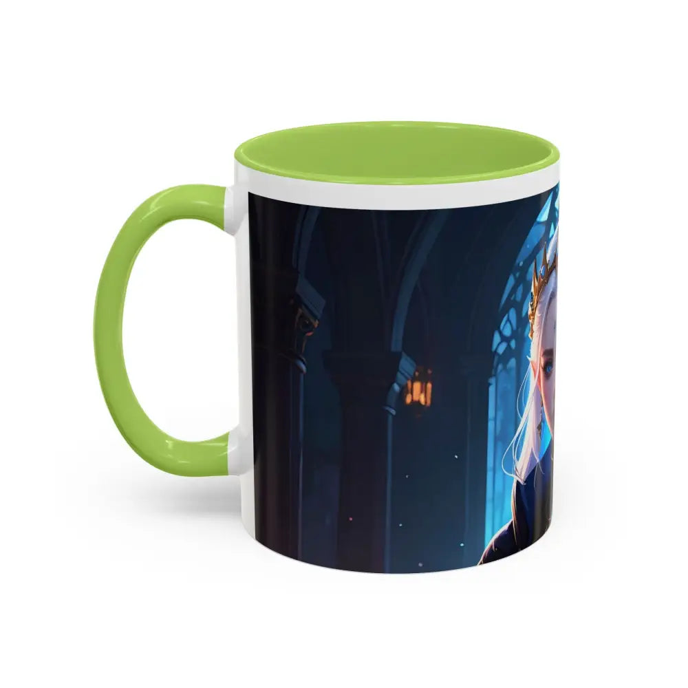 Regal Sorceress - Fantasy Art Drinkware Galactic Gift for Dog Lovers Celestial Home Decor Unique Art Mug Mug