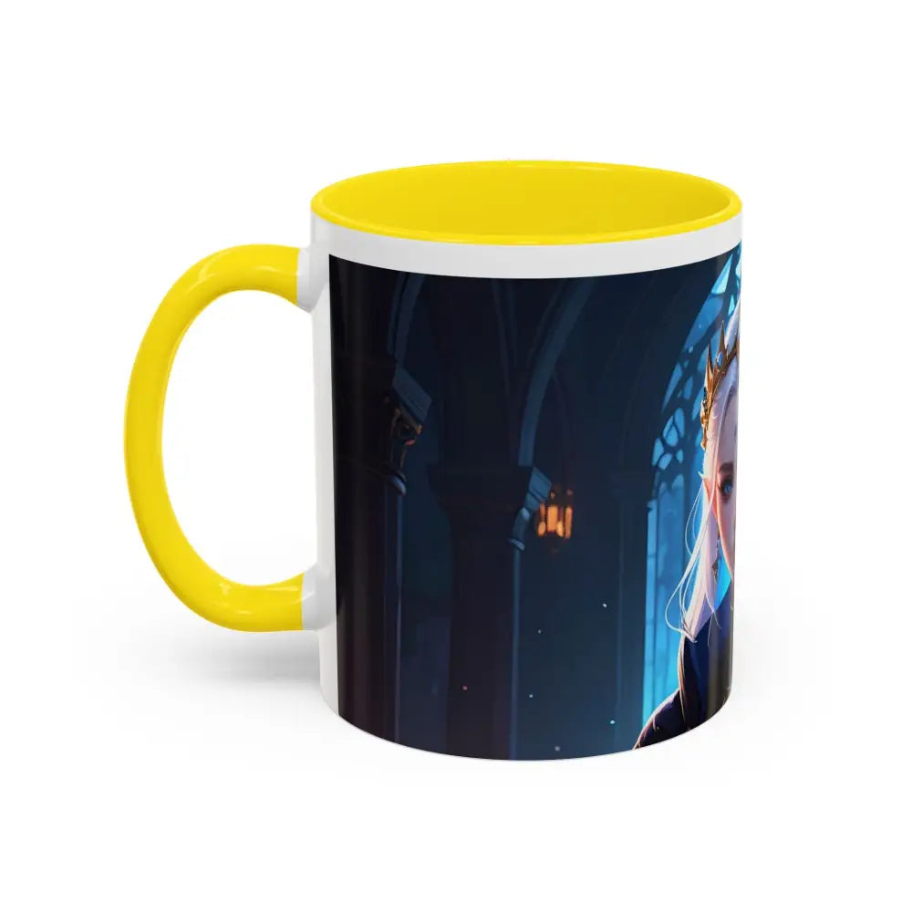Regal Sorceress - Fantasy Art Drinkware Galactic Gift for Dog Lovers Celestial Home Decor Unique Art Mug Mug