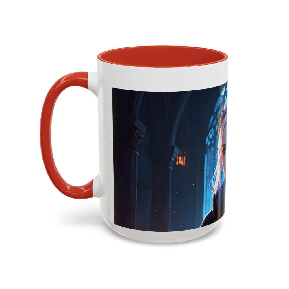 Regal Sorceress - Fantasy Art Drinkware Galactic Gift for Dog Lovers Celestial Home Decor Unique Art Mug Mug