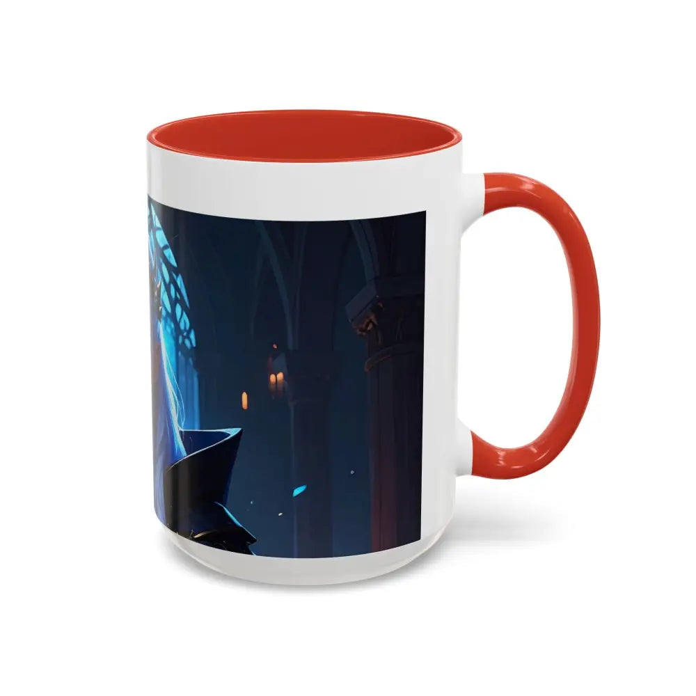 Regal Sorceress - Fantasy Art Drinkware Galactic Gift for Dog Lovers Celestial Home Decor Unique Art Mug Mug