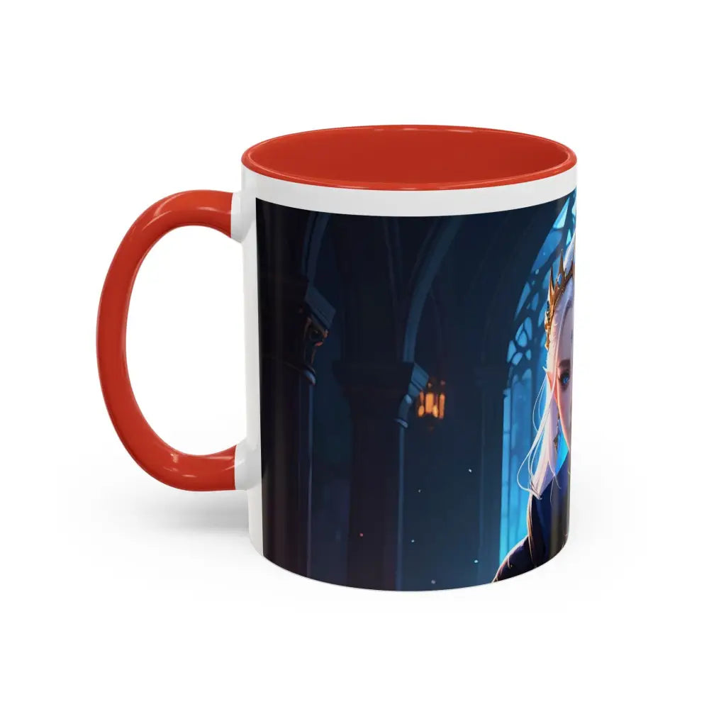 Regal Sorceress - Fantasy Art Drinkware Galactic Gift for Dog Lovers Celestial Home Decor Unique Art Mug Mug