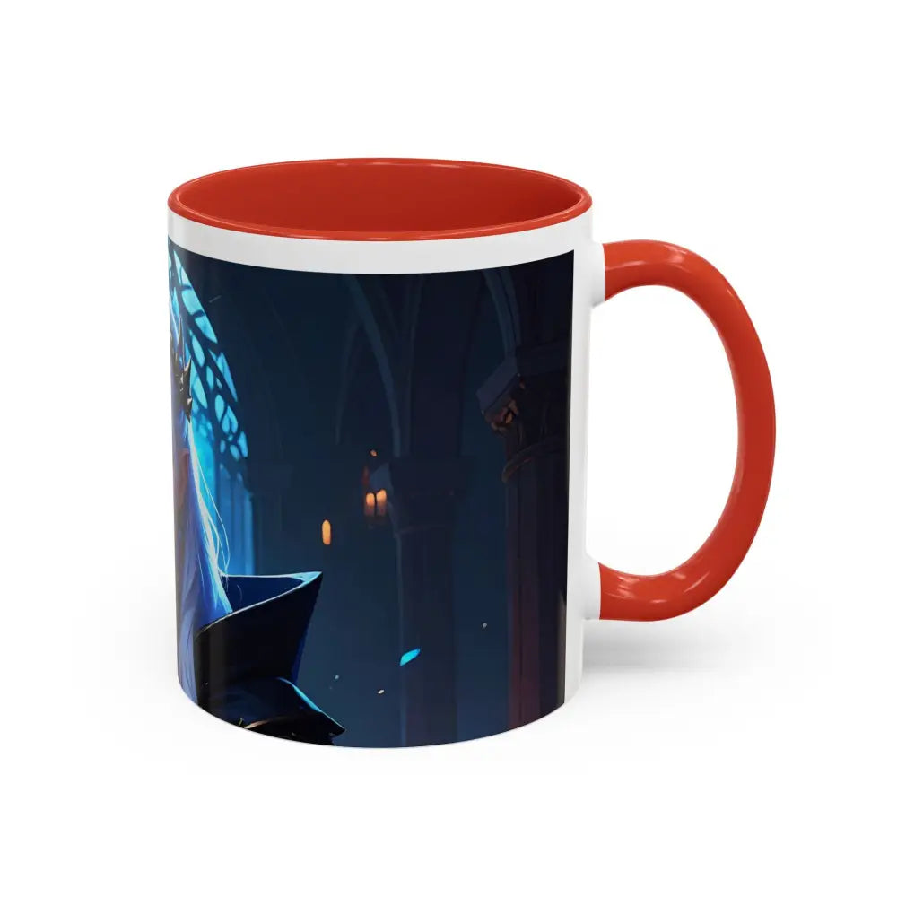 Regal Sorceress - Fantasy Art Drinkware Galactic Gift for Dog Lovers Celestial Home Decor Unique Art Mug Mug