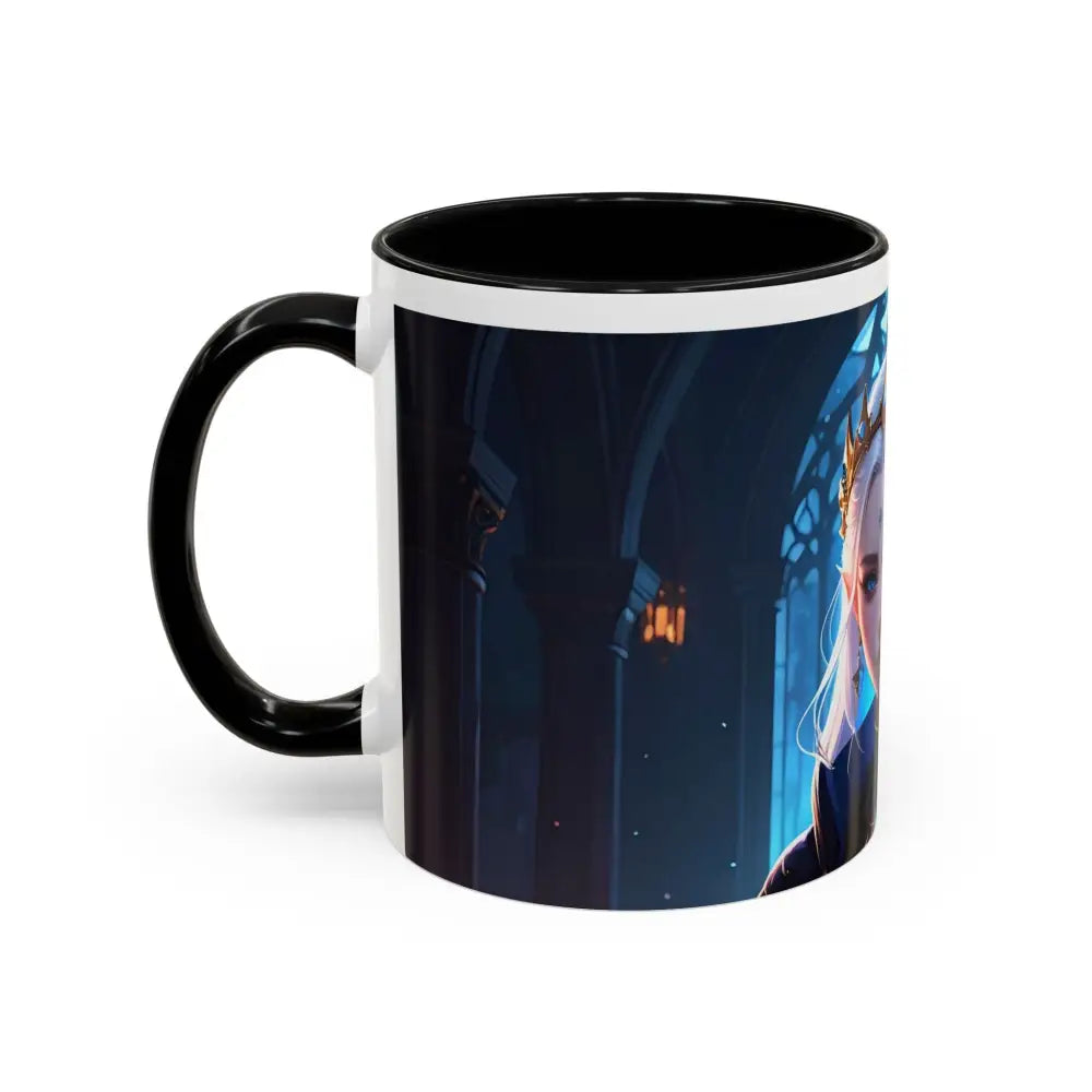 Regal Sorceress - Fantasy Art Drinkware Galactic Gift for Dog Lovers Celestial Home Decor Unique Art Mug Mug