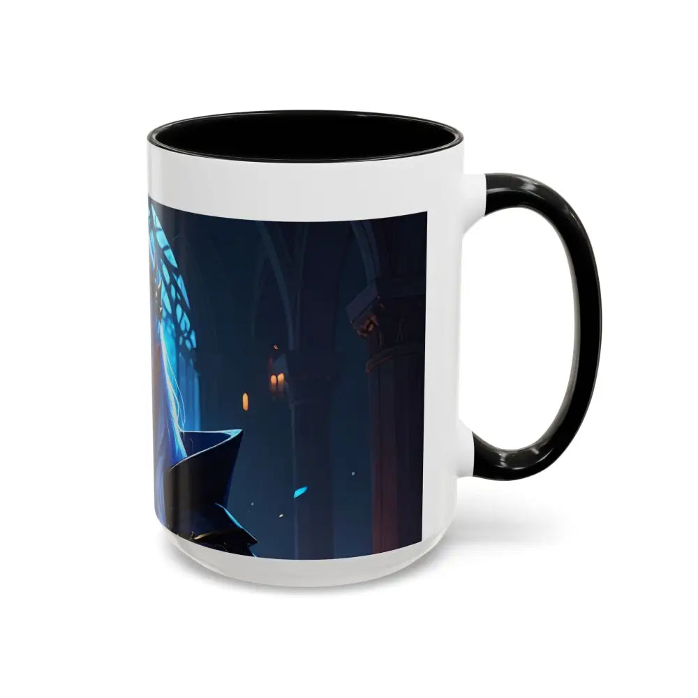 Regal Sorceress - Fantasy Art Drinkware Galactic Gift for Dog Lovers Celestial Home Decor Unique Art Mug Mug