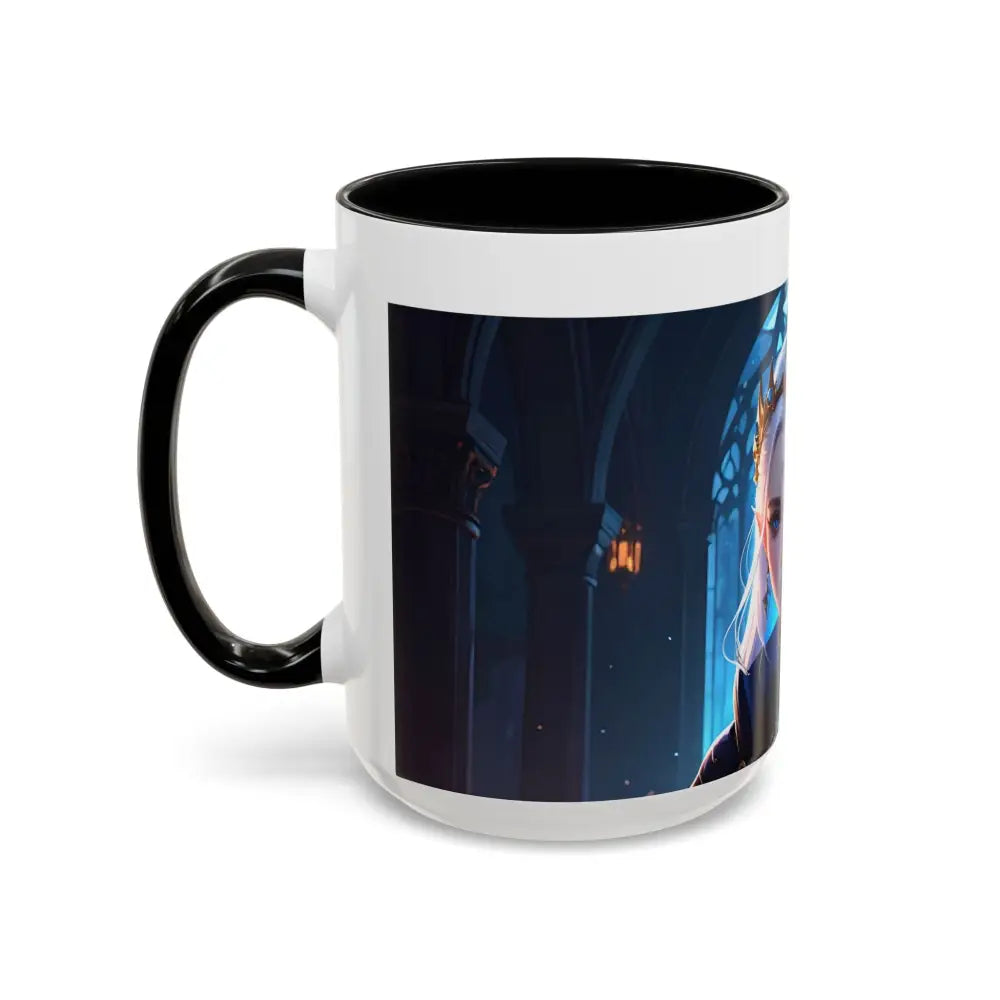 Regal Sorceress - Fantasy Art Drinkware Galactic Gift for Dog Lovers Celestial Home Decor Unique Art Mug Mug