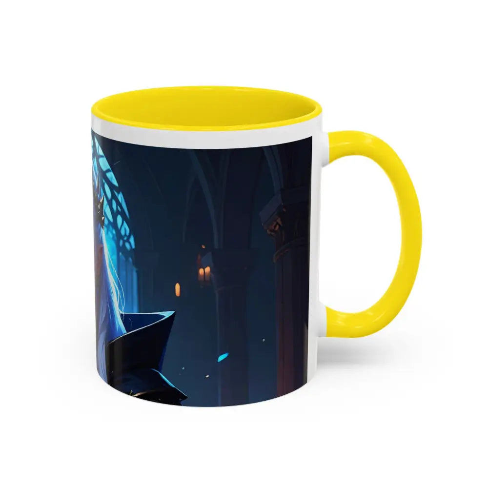 Regal Sorceress - Fantasy Art Drinkware Galactic Gift for Dog Lovers Celestial Home Decor Unique Art Mug Mug