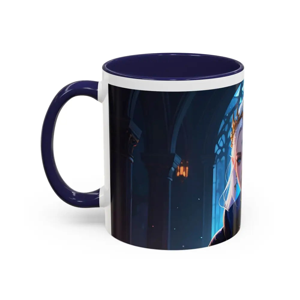 Regal Sorceress - Fantasy Art Drinkware Galactic Gift for Dog Lovers Celestial Home Decor Unique Art Mug Mug