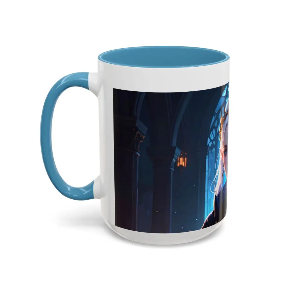 Regal Sorceress - Fantasy Art Drinkware Galactic Gift for Dog Lovers Celestial Home Decor Unique Art Mug Mug