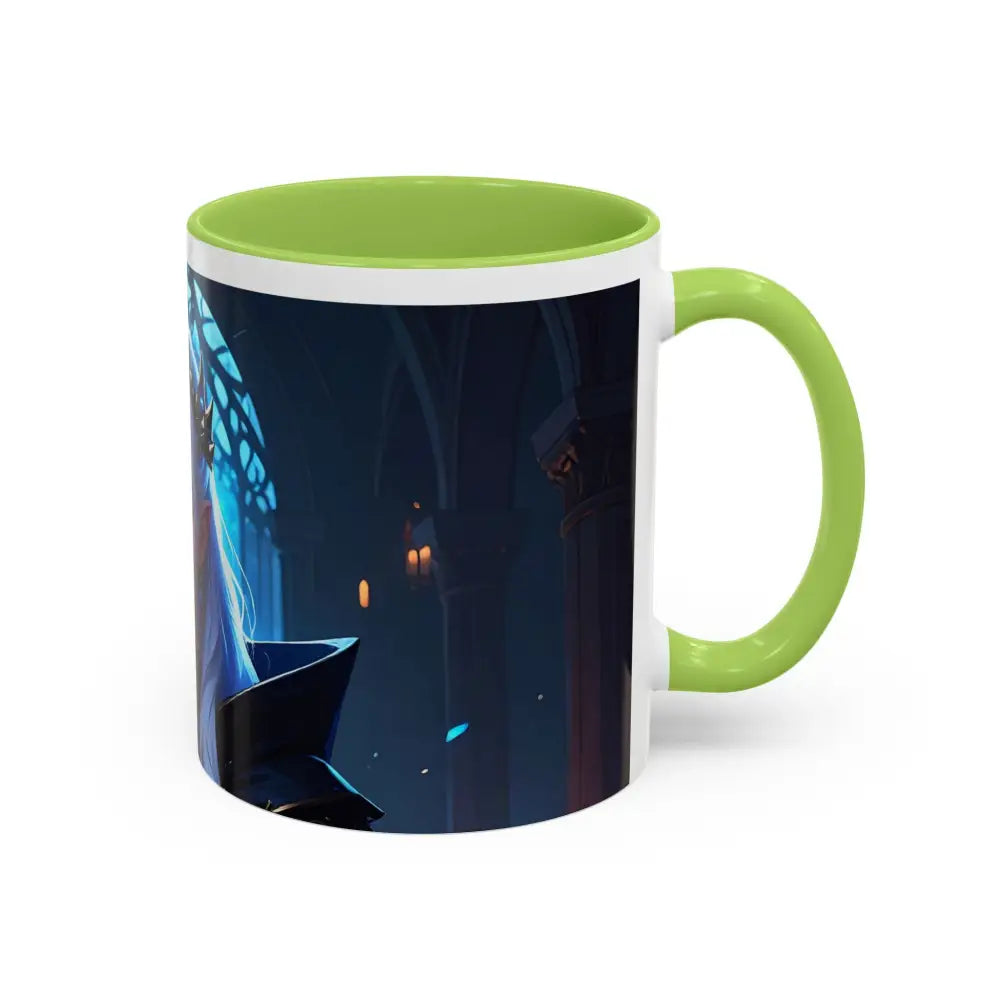 Regal Sorceress - Fantasy Art Drinkware Galactic Gift for Dog Lovers Celestial Home Decor Unique Art Mug Mug