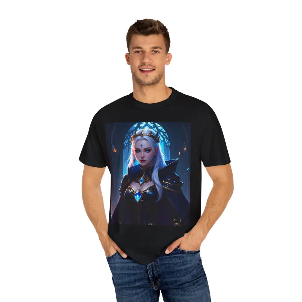 Regal Sorceress Unisex Garment-Dyed T-shirt T-Shirt