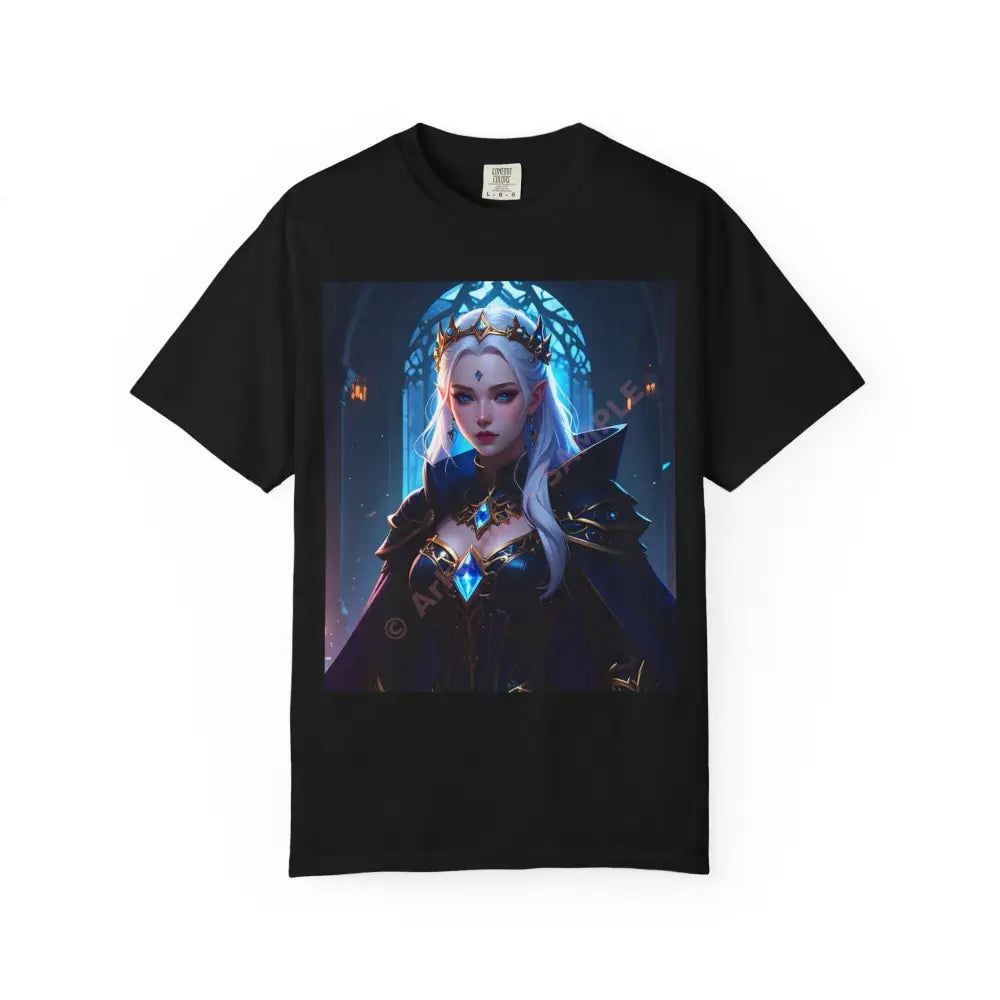 Regal Sorceress Unisex Garment-Dyed T-shirt Black / S T-Shirt