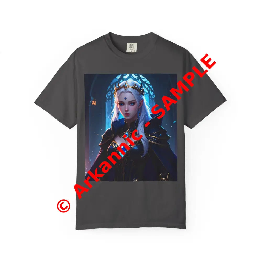 Regal Sorceress Unisex Garment-Dyed T-shirt Graphite / S T-Shirt