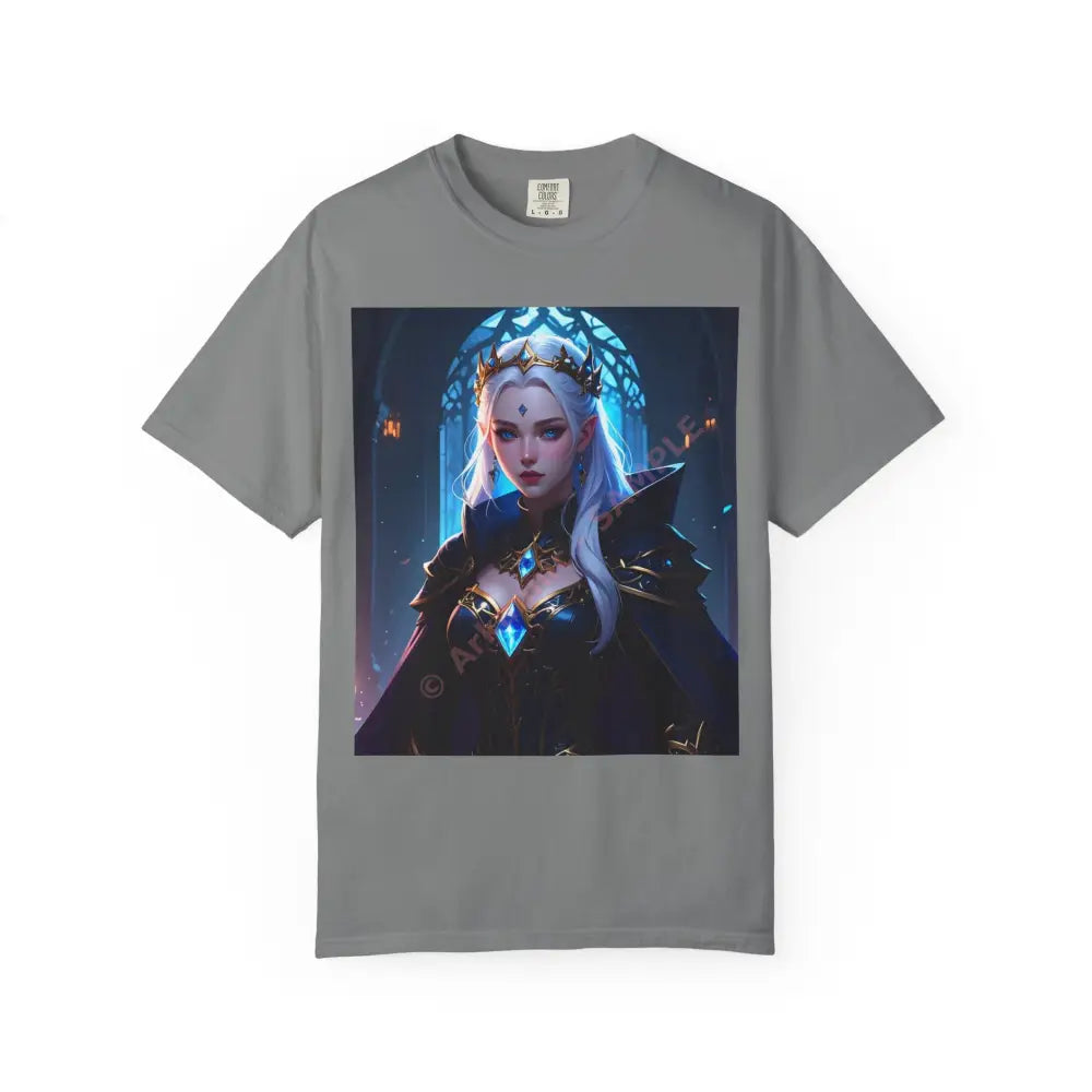 Regal Sorceress Unisex Garment-Dyed T-shirt Grey / S T-Shirt