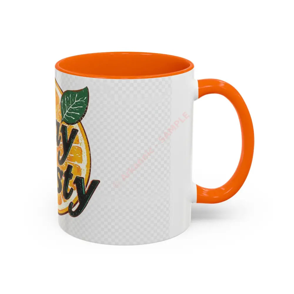 Stay Zesty Coffee Mug | Bold Orange Design | Fun Positive Gift for Coffee & Tea Lovers Mug