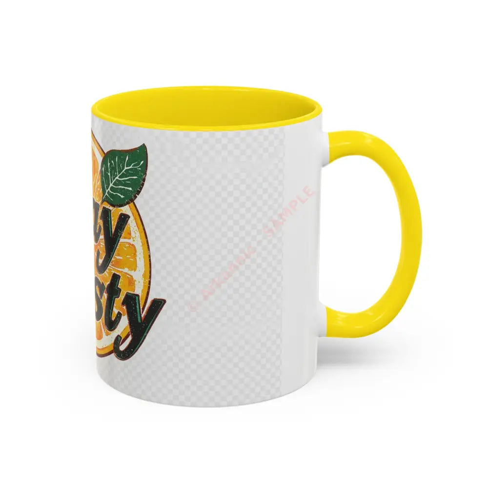 Stay Zesty Coffee Mug | Bold Orange Design | Fun Positive Gift for Coffee & Tea Lovers Mug