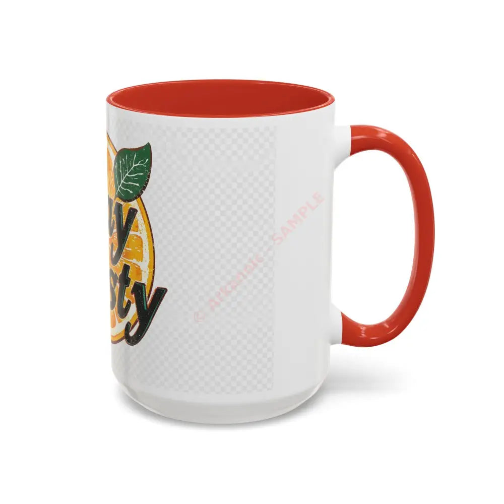 Stay Zesty Coffee Mug | Bold Orange Design | Fun Positive Gift for Coffee & Tea Lovers Mug