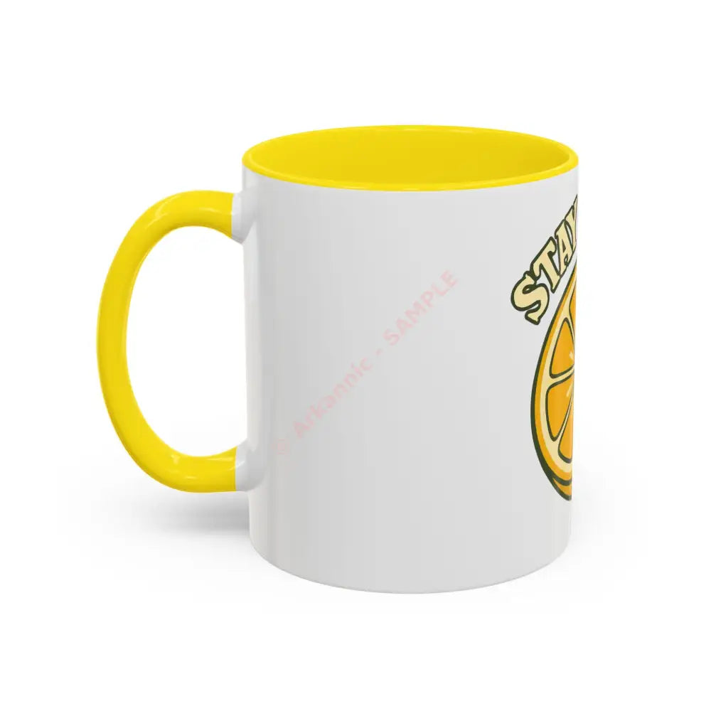 Stay Zesty Coffee Mug | Fun Lemon Design | Positive Gift for Coffee & Tea Lovers Mug