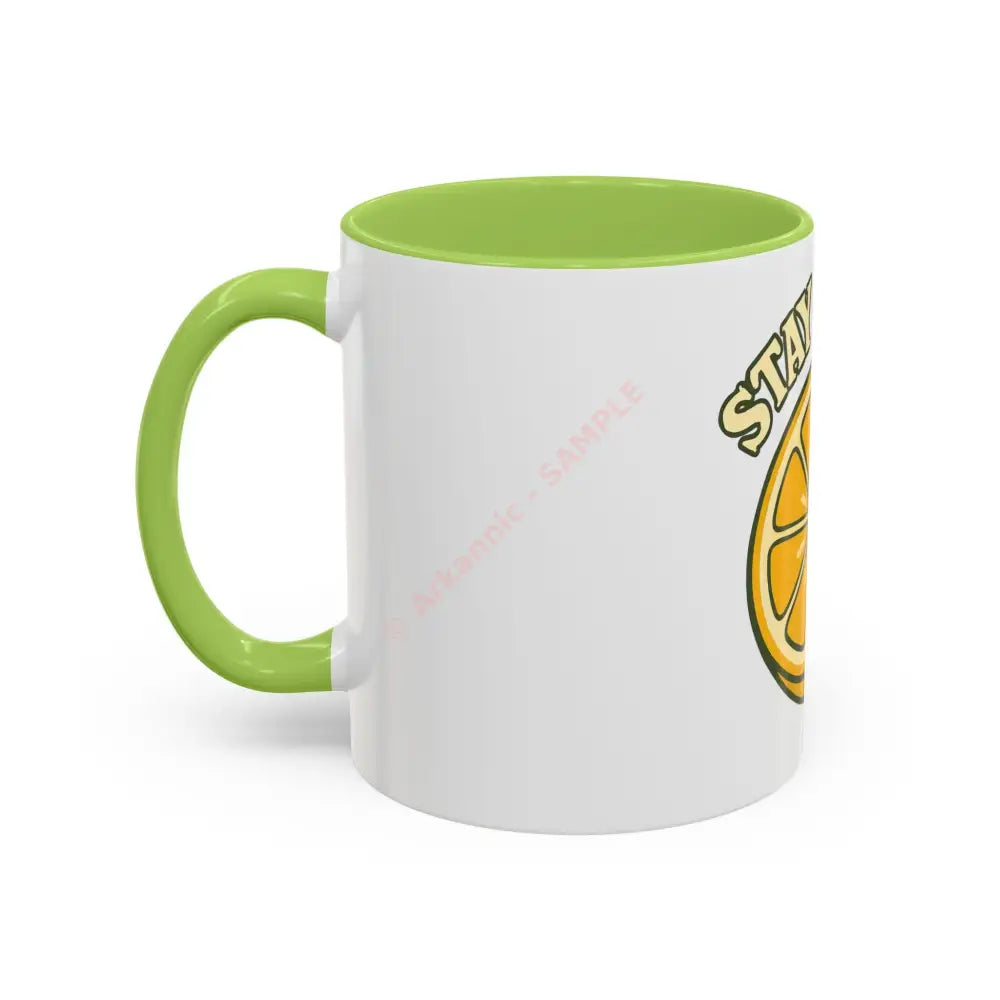 Stay Zesty Coffee Mug | Fun Lemon Design | Positive Gift for Coffee & Tea Lovers Mug