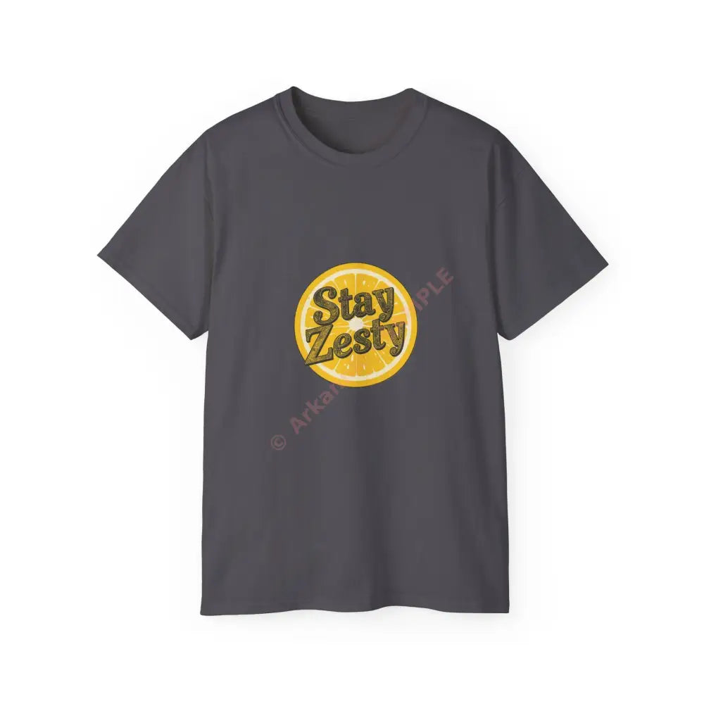 Stay Zesty Tee - Fun Unisex Cotton Shirt for Citrus Lovers Gifts for Friends Summer Vibes Casual Wear Trendy Top