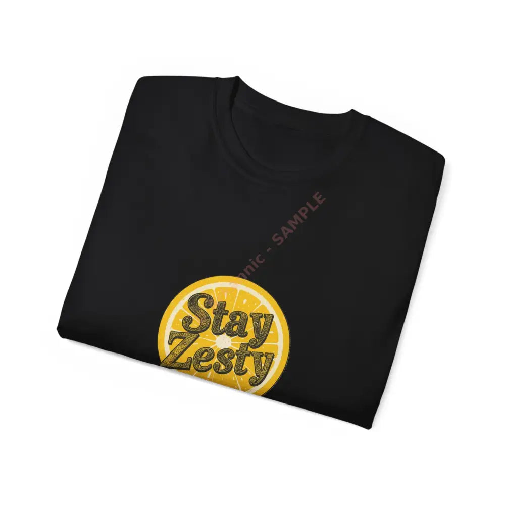 Stay Zesty Tee - Fun Unisex Cotton Shirt for Citrus Lovers Gifts for Friends Summer Vibes Casual Wear Trendy Top T-Shirt