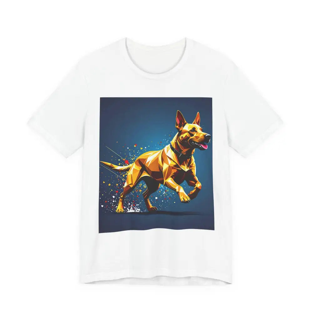 Stylish Dog Art Tee Unisex Jersey Short Sleeve Shirt Perfect Gift for Dog Lovers Casual Wear Unique Animal Design